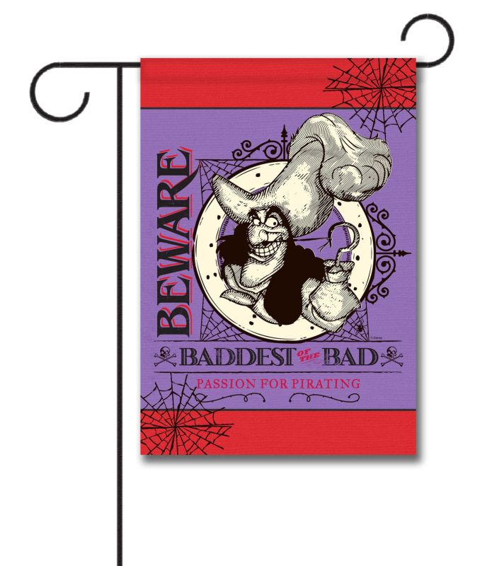 Captain Hook Garden Flag