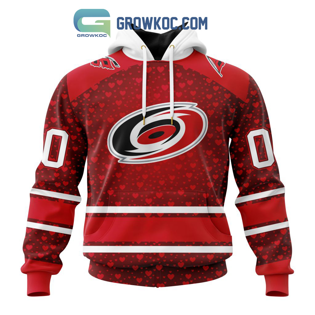 Carolina Hurricanes Valentines Day Fan Hoodie Shirts2B1 30xXA