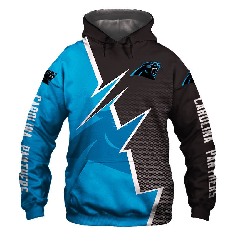 Carolina Panthers Hoodie With Zigzag Graphic Perfect Gift For Fans 0