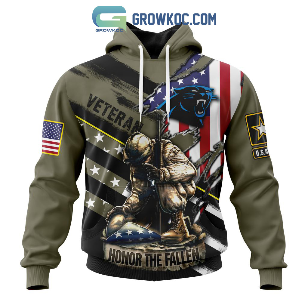 Carolina Panthers NFL Veterans Honor The Fallen Personalized Hoodie T Shirt2B1 usQyM