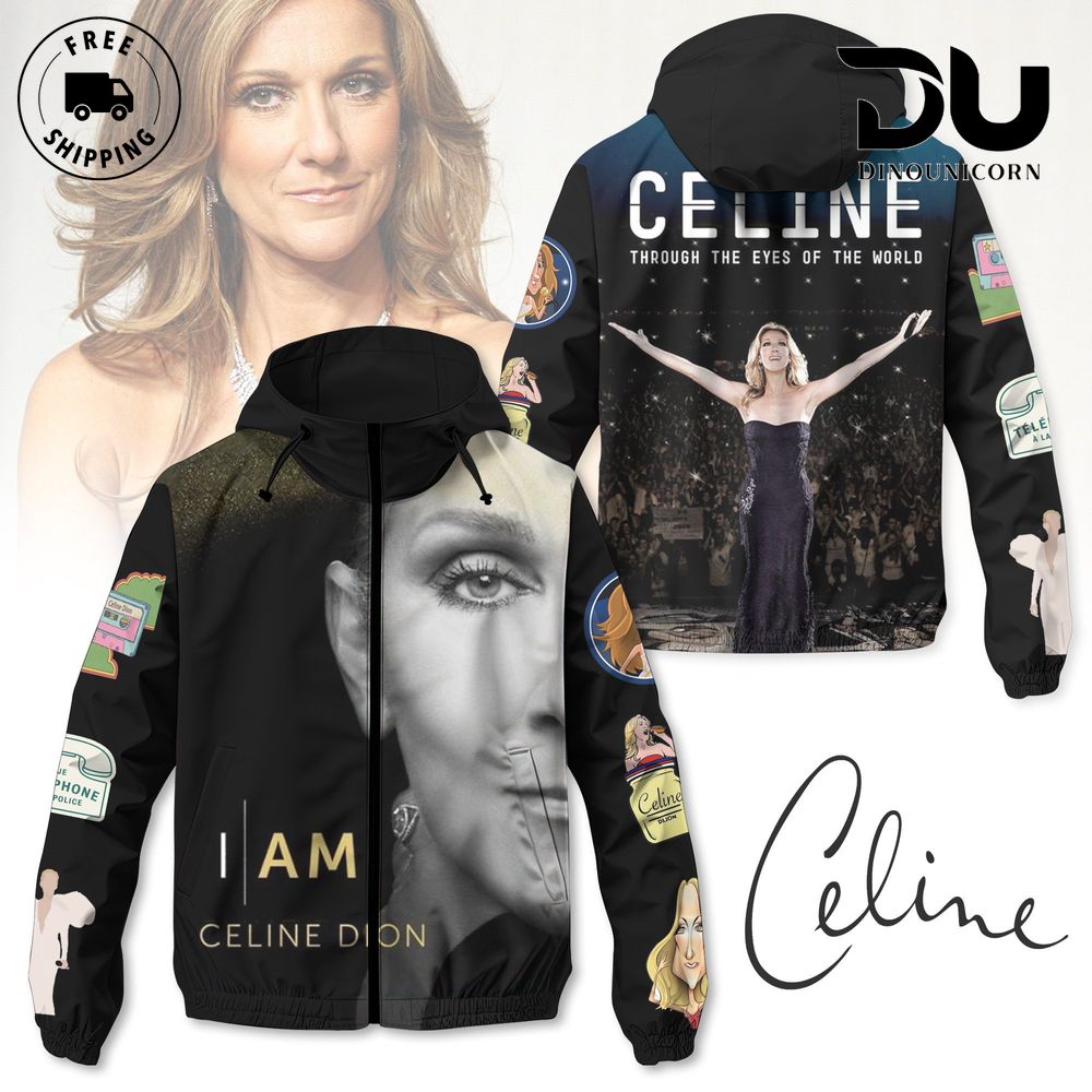 Celine Dion Limited Edition Windbreaker Jacket 1