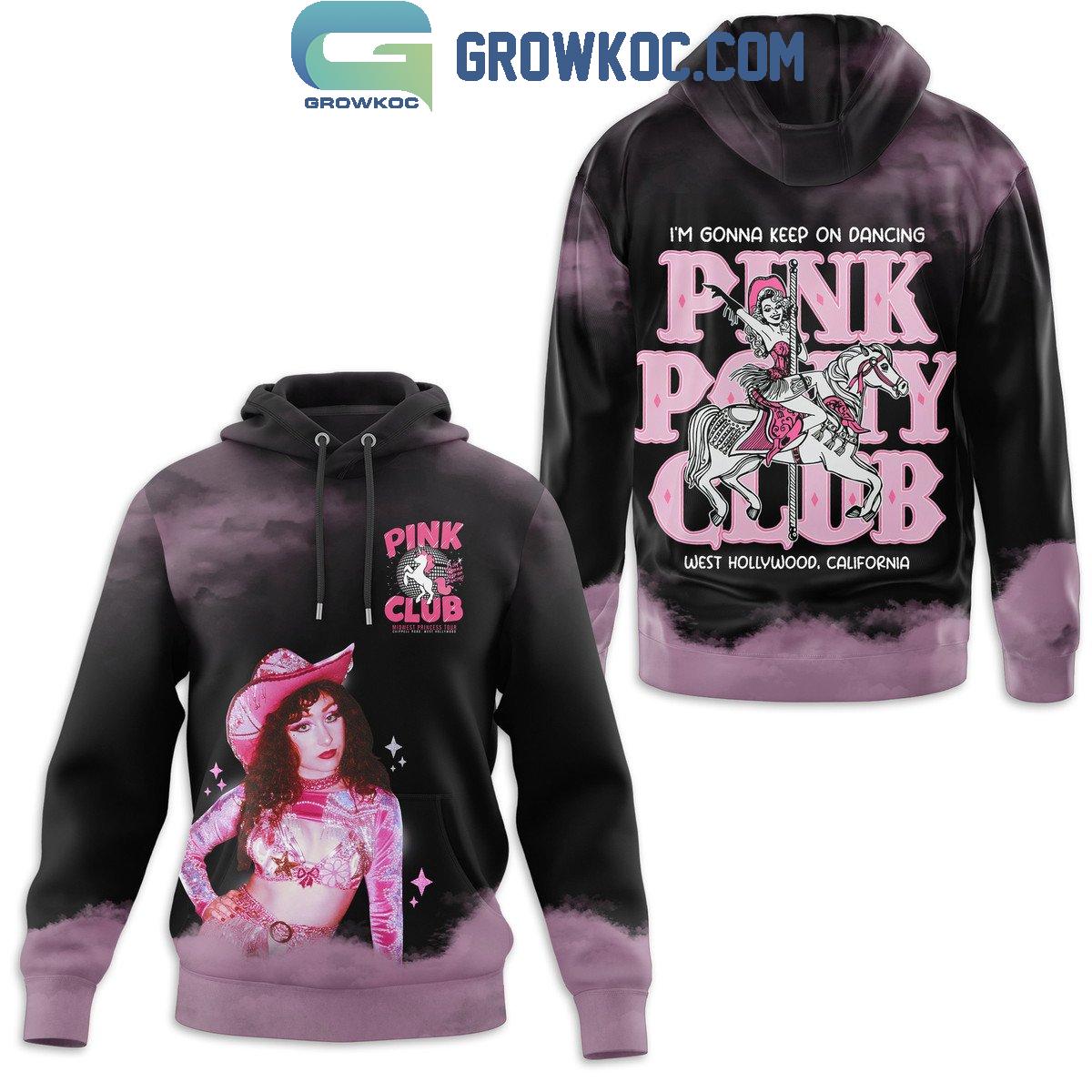 Chappell Roan Pink Pony Club Keep On Dancing Hoodie Shirts 1 jpbJH