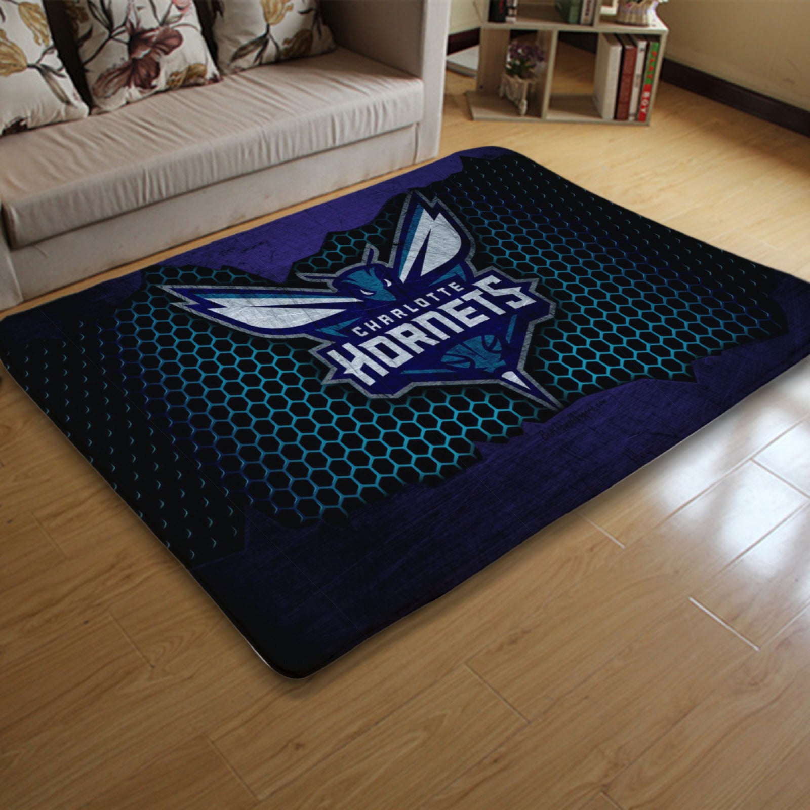 Charlotte Basketball Hornets Carpet Living Room Bedroom Mats Kitchen Bathroom Rugs 1 6d5cd233 7de0 4669 b892 54cc30264d08