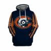 Chicago Bears Hoodie 3D Zip Hoodie 0