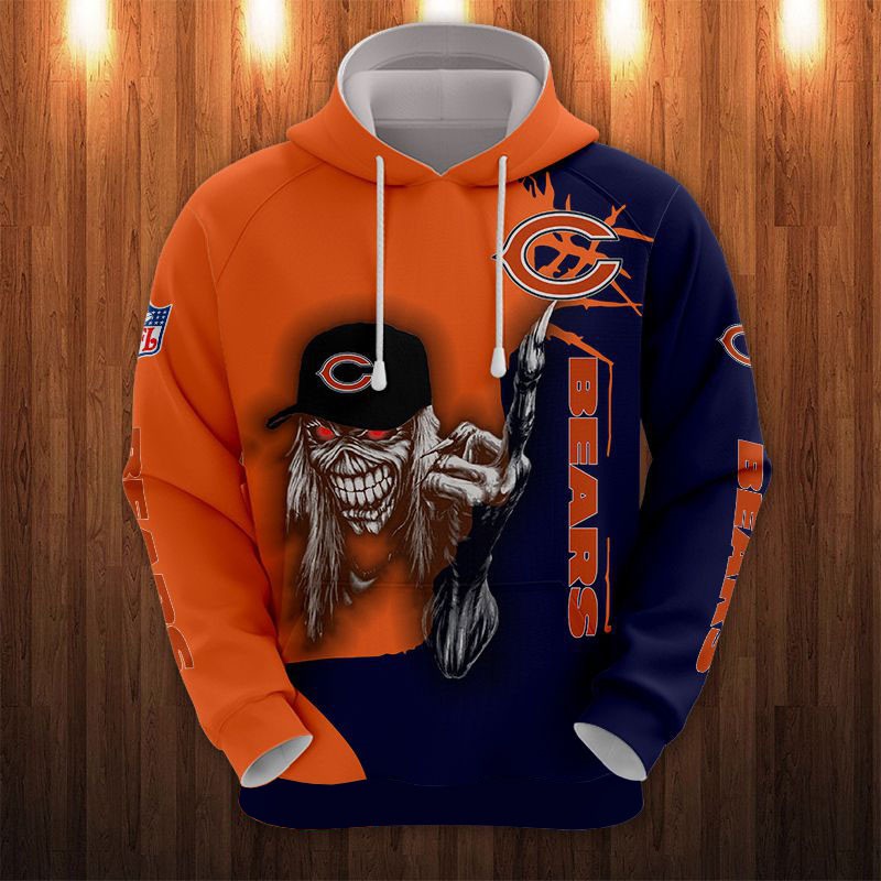 Chicago Bears Hoodie Ultra Death Graphic Gift for Halloween 0