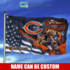 Chicago Bears NFL Mascot Slogan American House Garden Flag2B1 STtyo