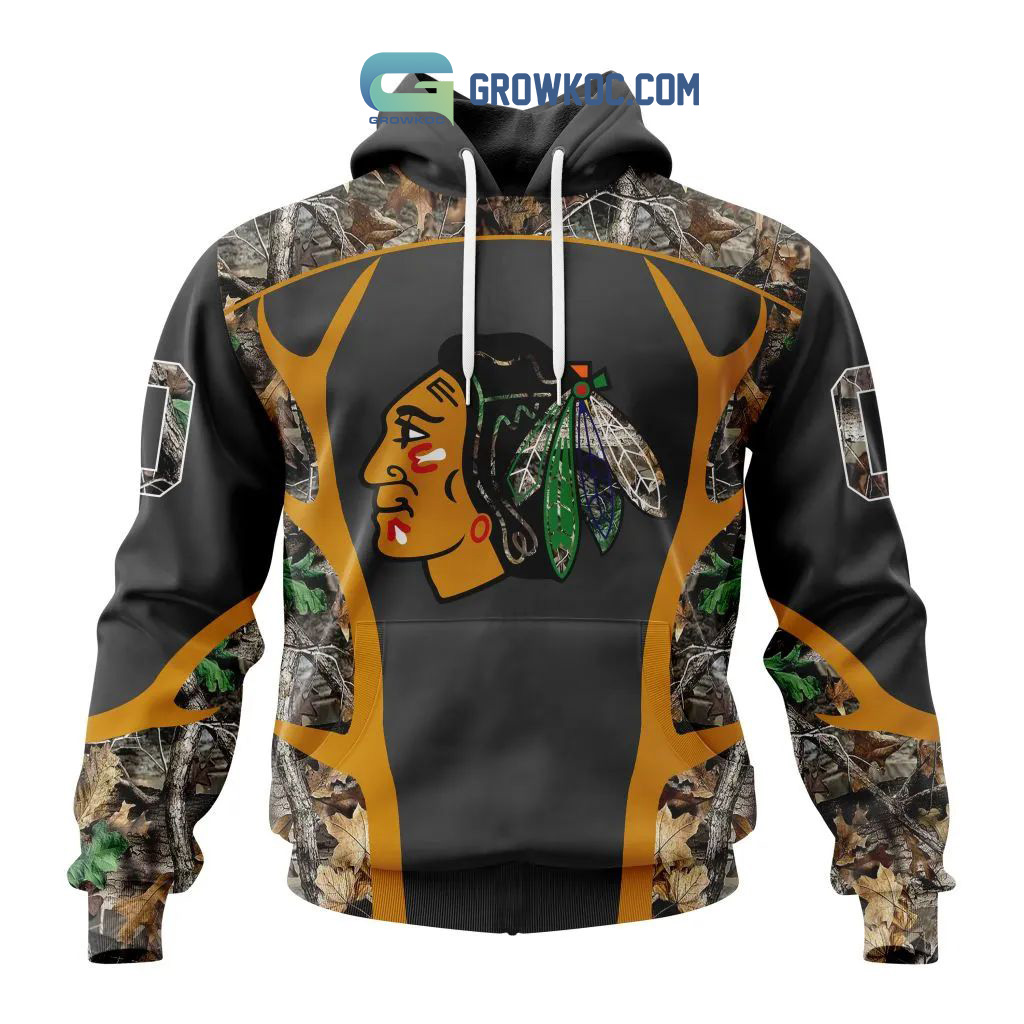 Chicago Blackhawks NHL Special Camo Hunting Personalized Hoodie T Shirt2B1 x5rav