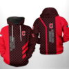 Cleveland Indians MLB Zipper Hoodie with All Over Print Design 0