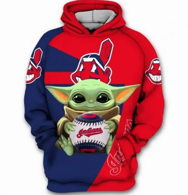 Cleveland2BIndians2BMLB2BBaseball2BBaby2Byoda2BStar2Bwars2B3D2BHoodie Classic2BT Shirt Sweetdreamfly2BC490EN 9NPc4 600x620 1