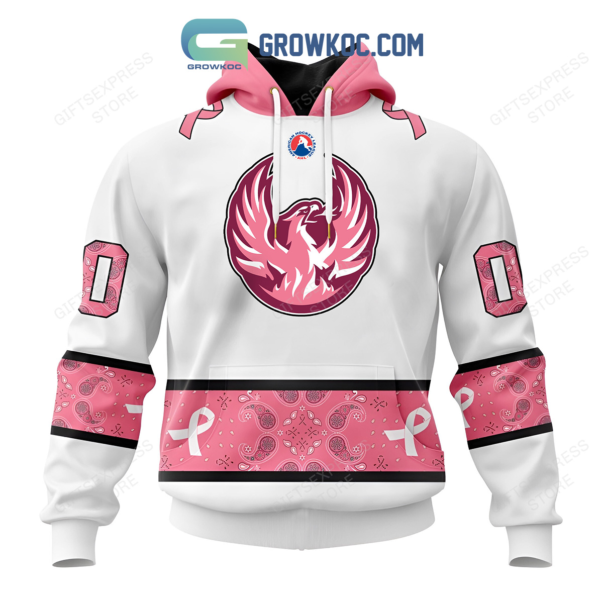 Coachella Valley Firebirds Breast Cancer Personalized Hoodie Shirts2B1 9rlMp