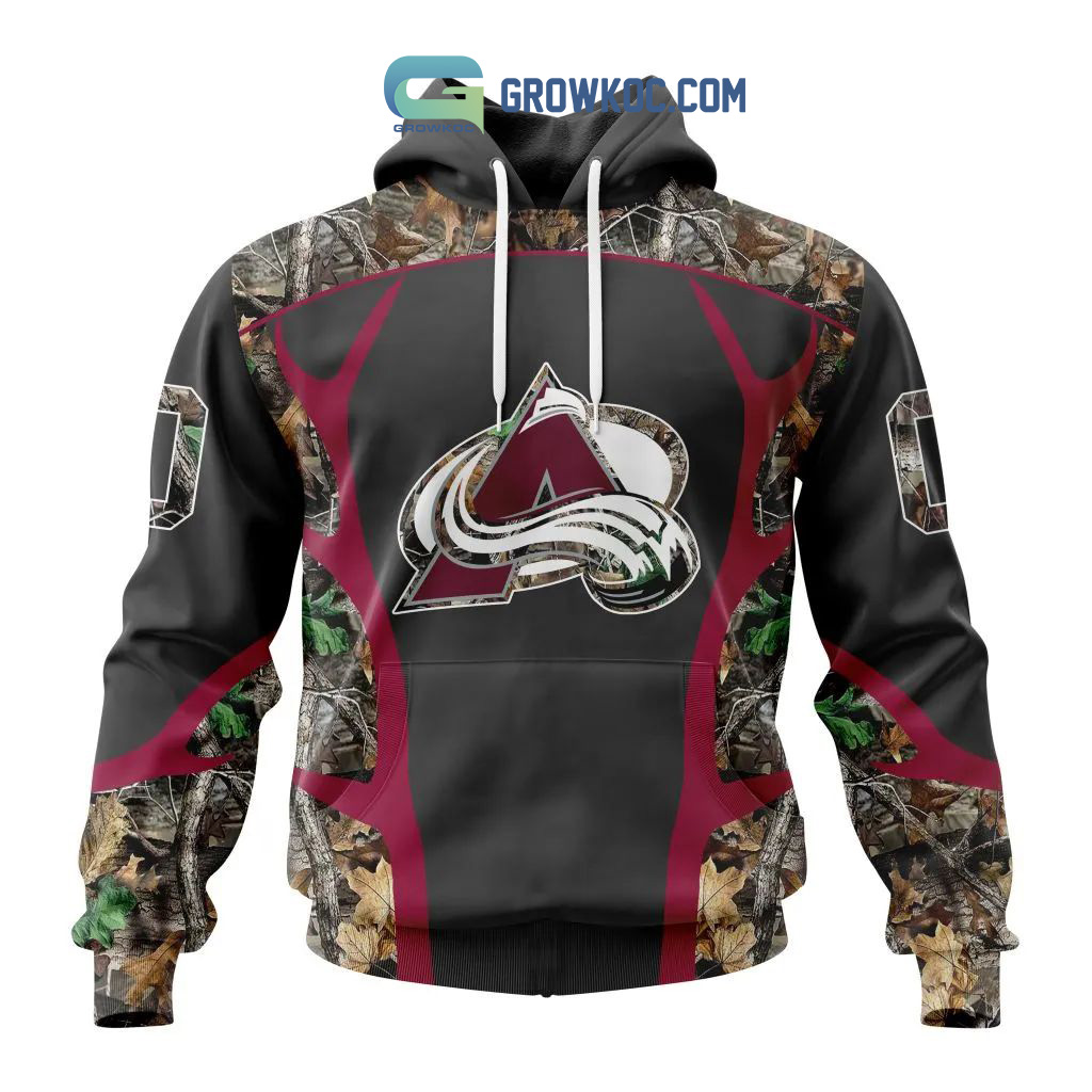 Colorado Avalanche NHL Special Camo Hunting Personalized Hoodie T Shirt2B1 ohyZD