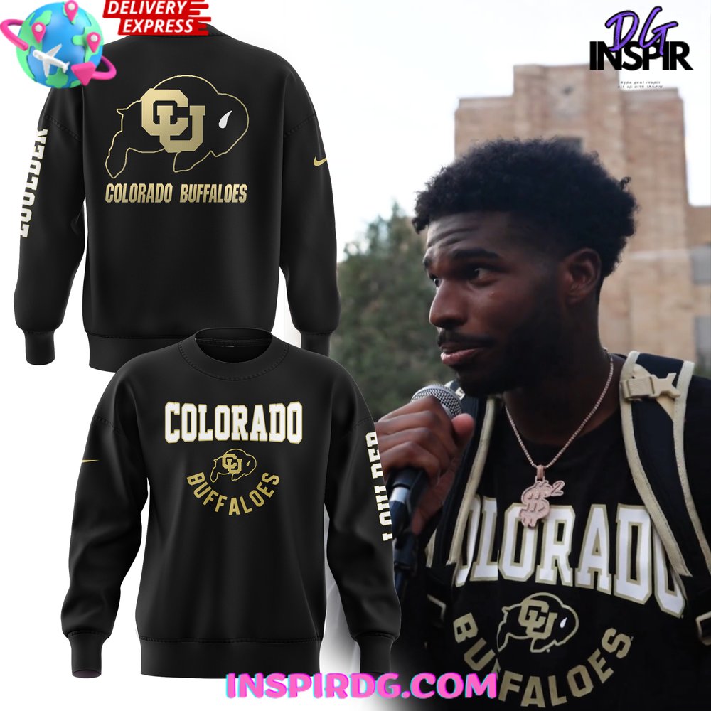 Colorado Buffaloes Boulder Crewneck Sweatshirt 1