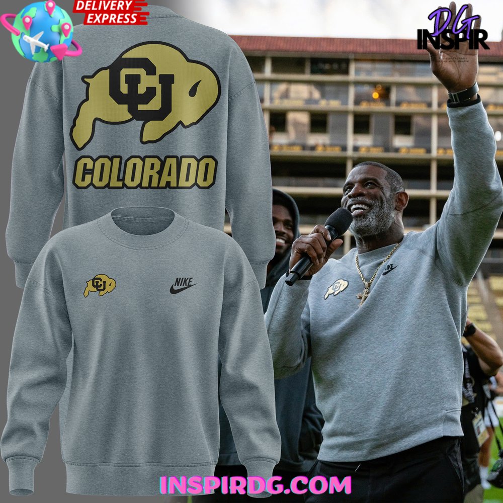 Colorado Buffaloes Nike Crewneck Sweatshirt 1