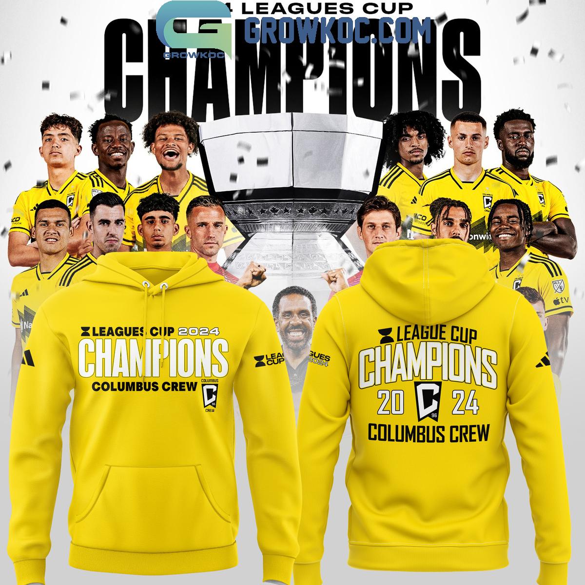 Columbus Crew Leagues Cup 2024 Champions Football Hoodie T Shirt 1 YJO34