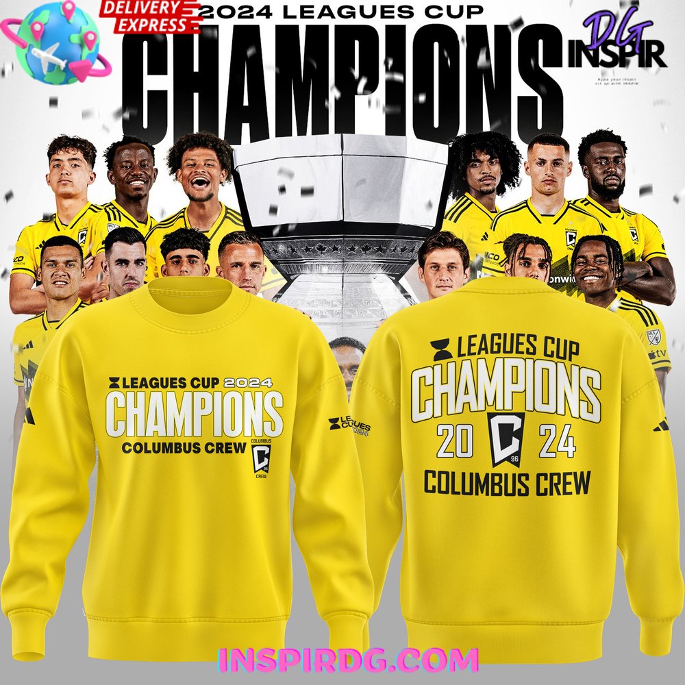 Columbus Crew Leagues Cup 2024 Champions Sweatshirt 1