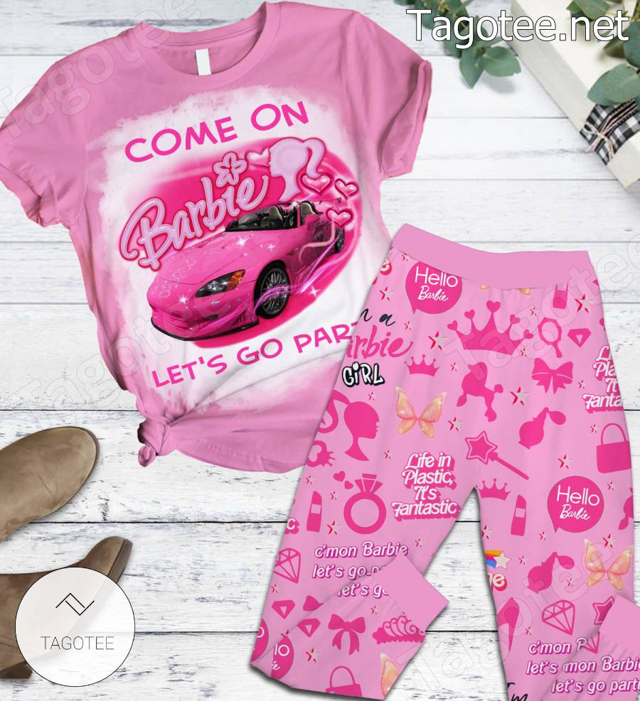 Come On Barbie Lets Go Party Pajamas Set