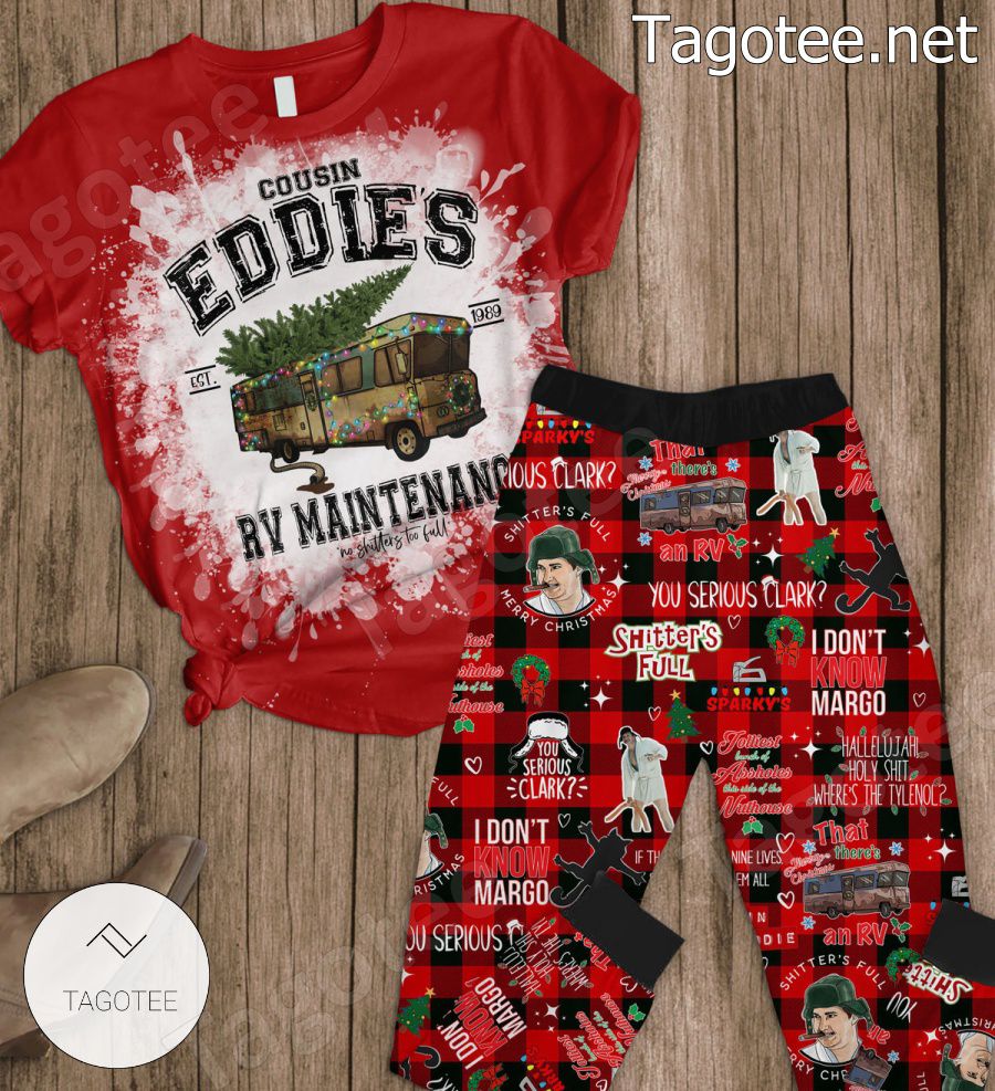 Cousin Eddies Rv Maintenance Pajamas Set