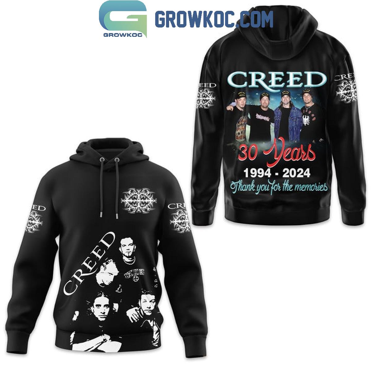 Creed 30 Years 1994 2024 Thank You Hoodie Shirts 1 UCrlV