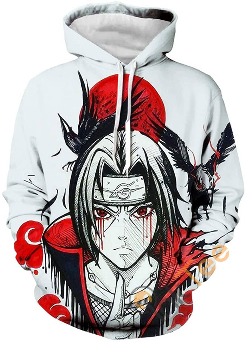 Custom 3D Print Pullover Naruto Hoodie for Men 0