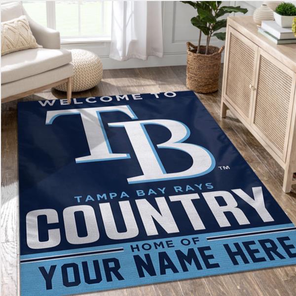 Customized MLB Tampa Bay Rays Area Rug For Christmas Living Room Rug 1 ua1vde