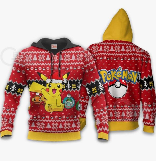 Cute2BPikachu2BPokemon2BAnime2BXmas2BGift2BHoodie2B3D Classic2BT Shirt Sweetdreamfly2BC490EN JfkLF 600x620 1