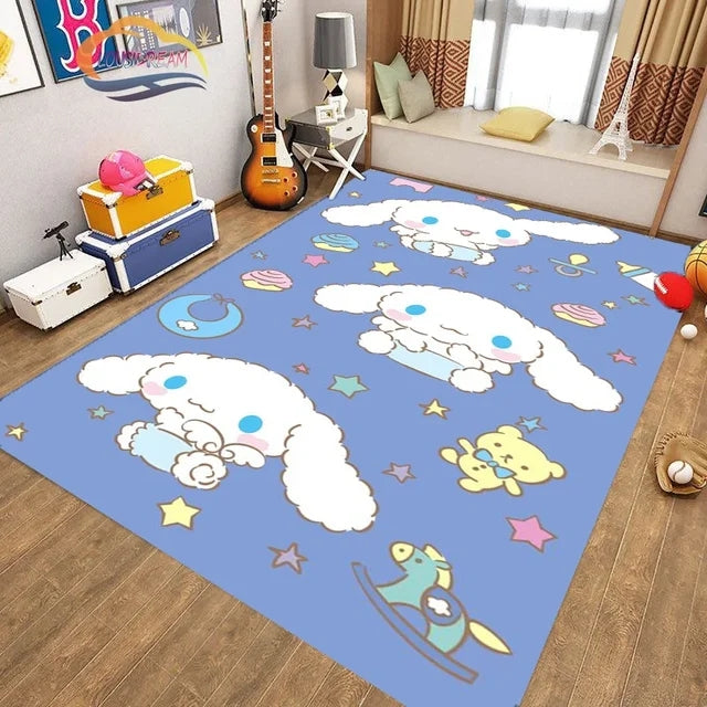 CuteKuromiSanrioCarpetLivingRoomBedroomSofaRugDoorMatKitchenBathroom 4