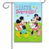 DIS2536 Mickey Mouse and Minnie Mouse Disney Easter Garden Flag