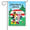 DIS2625 Disney Mickey Mouse and Minnie Mouse Camper Garden Flag