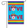 DIS2643 Minnie Mouse Love Disney Pride Garden Flag