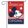 DIS2713 Disney Mickey Mouse Patriotic USA Garden Flag