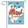 DIS3079 Disney Mickey Mouse Valentines Day Garden Flag