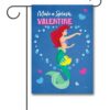 DIS3090 Disney Ariel Little Mermaid Valentines Day Garden Flag