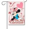 DIS3533 Minnie Mouse Valentines Day Garden Flag