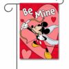 DIS3534 Cupid Mickey Mouse Valentines Day Garden Flag