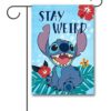 DIS3550 Disney Stitch Garden Flag