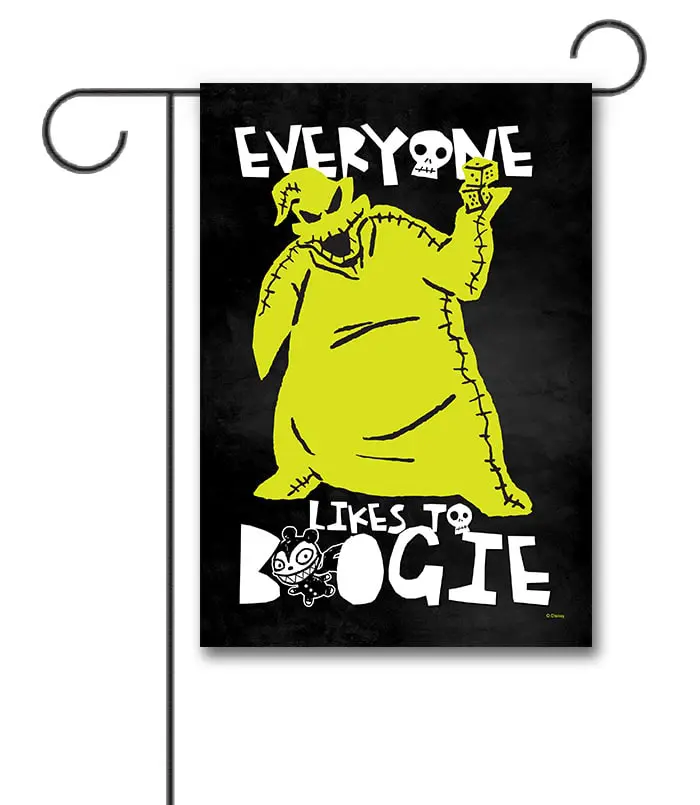 DIS3763 Nightmare Before Christmas Oogie Boogie Hallowen Garden Flag