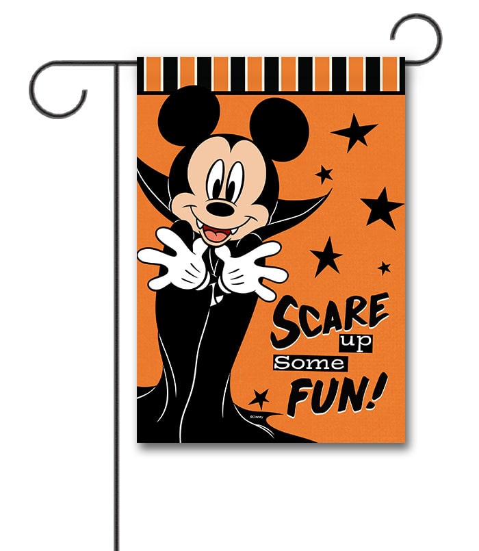 DIS3769 Disney Vampire Mickey Mouse Halloween Garden Flag