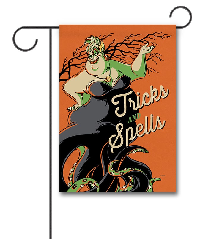 DIS3774 Disney Ursula Halloween Garden Flag