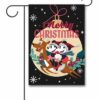 DIS3873 Disney Mickey and Minnie Reindeer Christmas Garden Flag