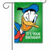 DIS3929 Disney Donald Duck Birthday Garden Flag