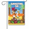 DIS4056 Minnie Mouse and Daisy Duck Disney Summer Garden Flag