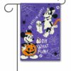 DIS4118 Mickey Mouse and Minnie Mouse Disney Halloween Garden Flag