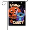 DIS4119 Disney Stitch Halloween Garden Flag