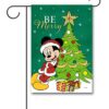 DIS4153 Disney Mickey Mouse Christmas Garden Flag