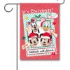 DIS4154 Mickey Mouse and Friends Disney Christmas Garden Flag