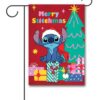 DIS4156 Disney Stitch Christmas Garden Flag