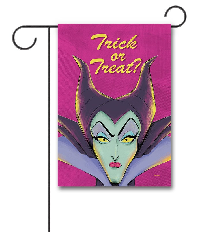 DIS4162 Disney Villain Maleficent Halloween Garden Flag