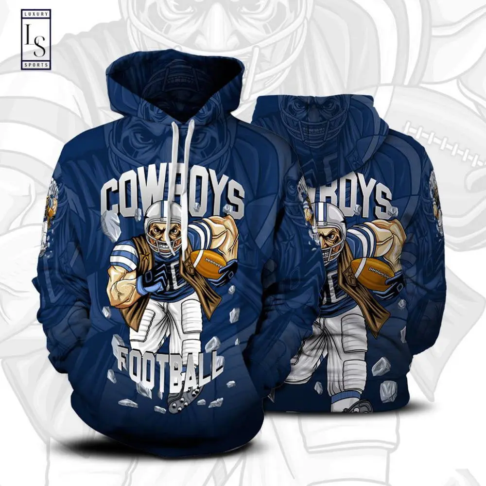 Dallas Cowboys 3D Hoodie All Over Print 0