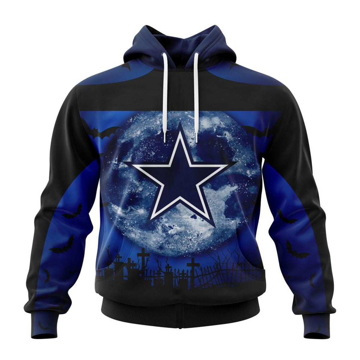 Dallas Cowboys Halloween Horror Night 3D Hoodie Gifts For Fans With Mens 3D Hoodies 0