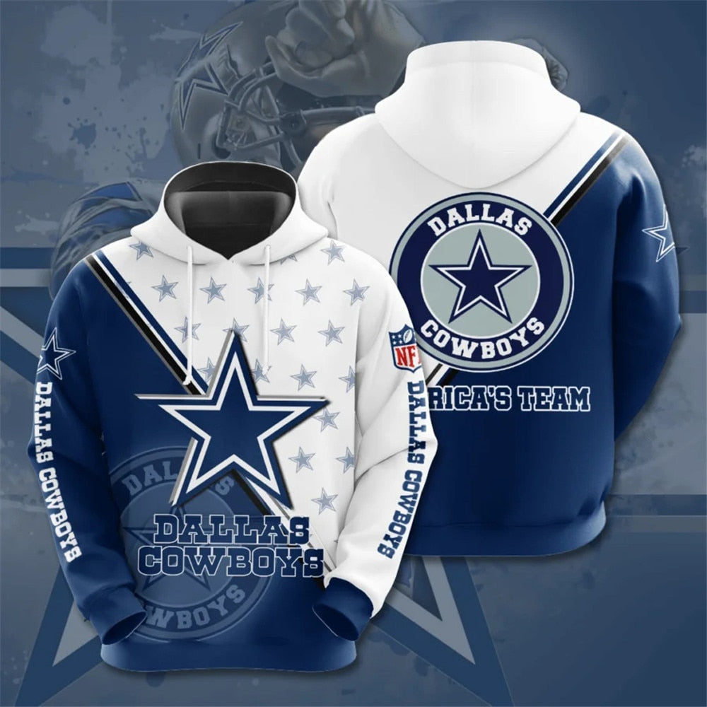 Dallas Cowboys Halloween Skull Graphic Hoodie Pullover Zip Hoodie For Fans With 3D Graphic Hoodies 0